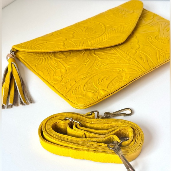 Handbags - Genuine Handcrafted Leather Clutch / Purse
